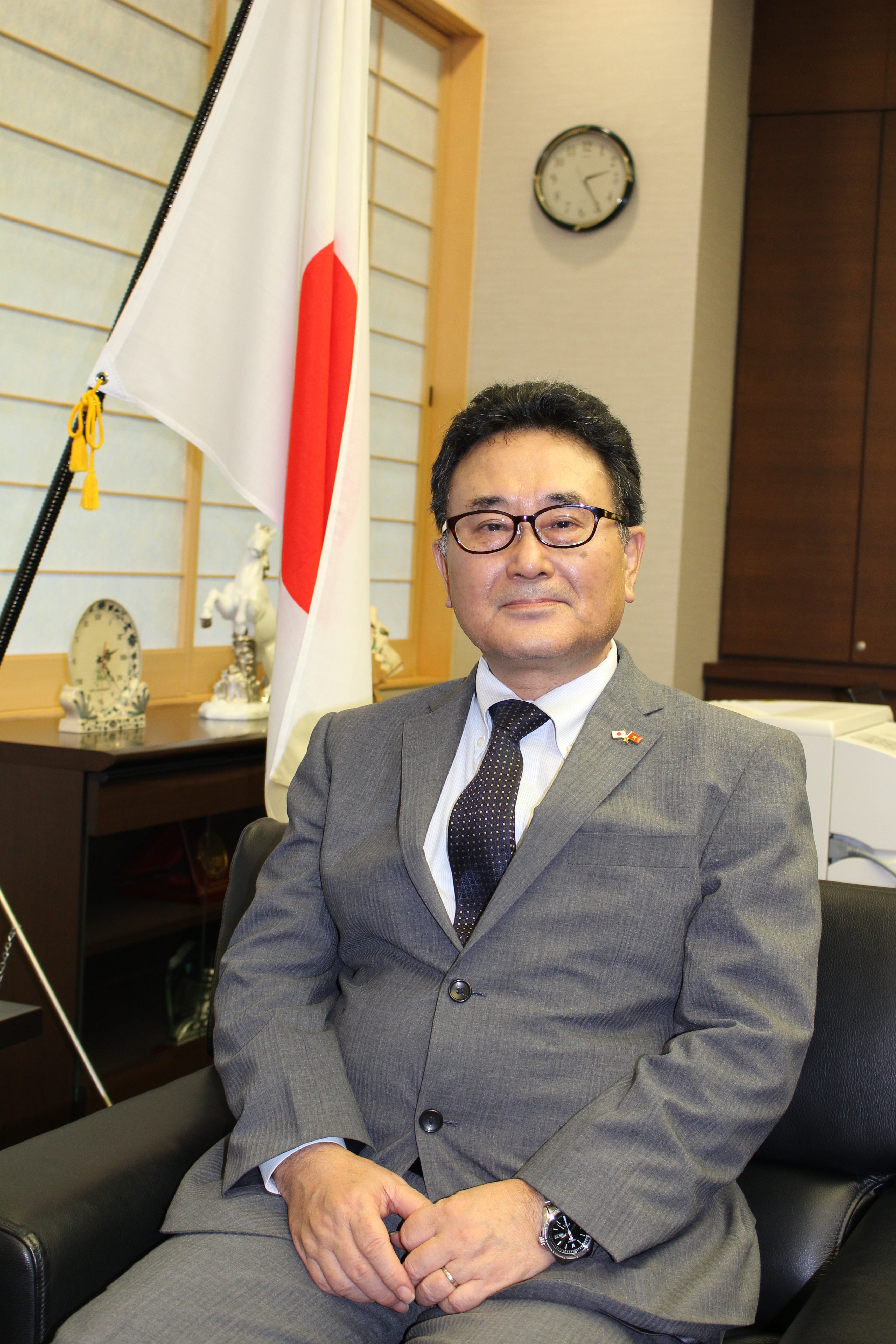 Ngài Kawaue Junichi - Tổng Lãnh sự Nhật Bản tại Tp. Hồ Chí Minh 